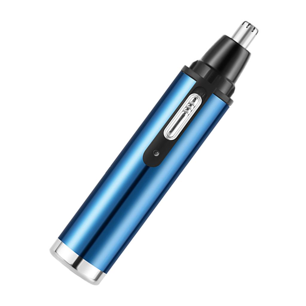 Набор триммеров для носа 4 в 1, USB-перезаряжаемый, беспроводной, портативный, 400 мАч, набор машинок для стрижки бровей и бороды, небесно-голубой