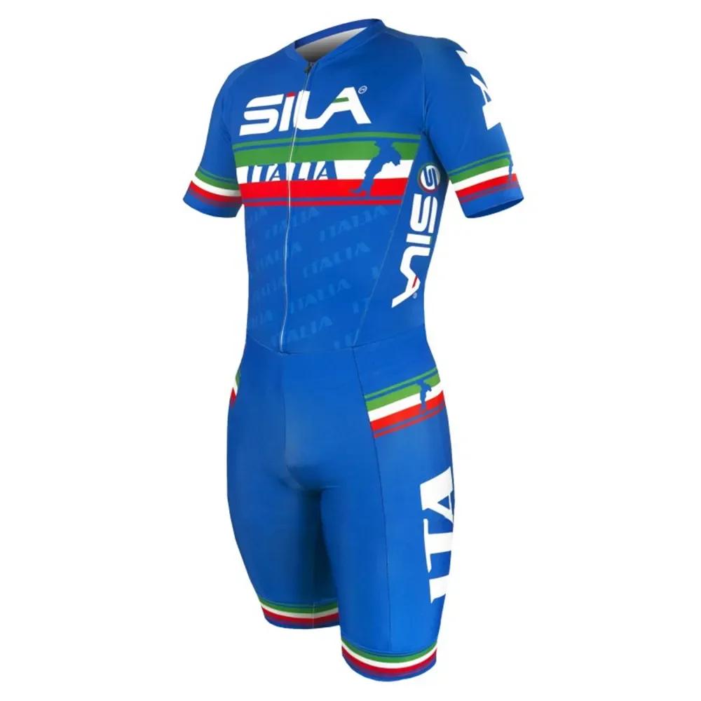 Sila Kids Cycling Skating Suit Inline Skate Speed Skating Short Sleeve Racing Suit Ciclismo Children's Fast Skating Clothing