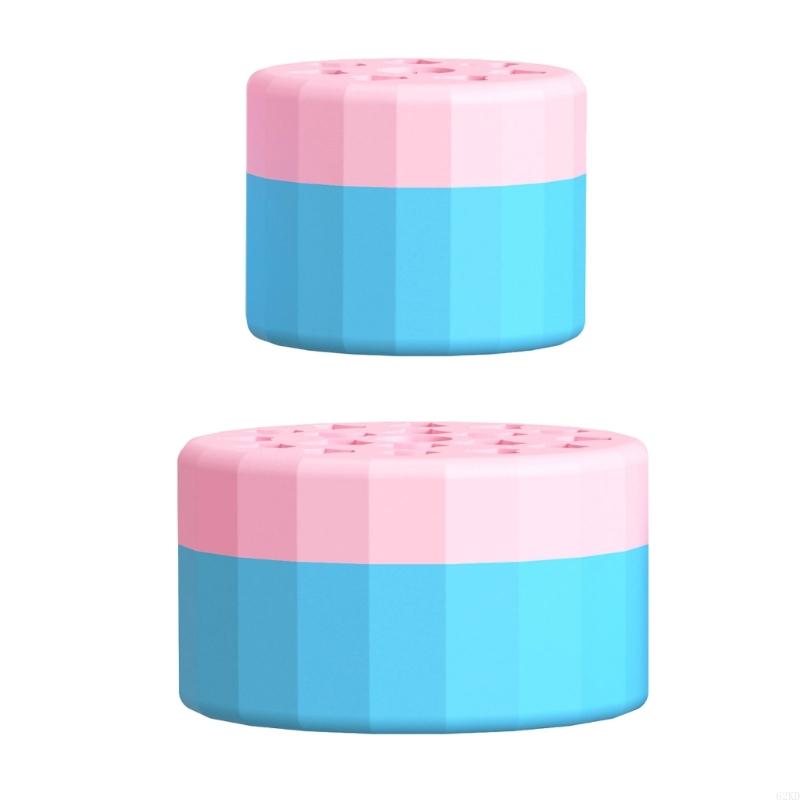 62KD 2Pcs Rotating Spirals Stem Holder for Flowers Silicone Bouquet Twisters