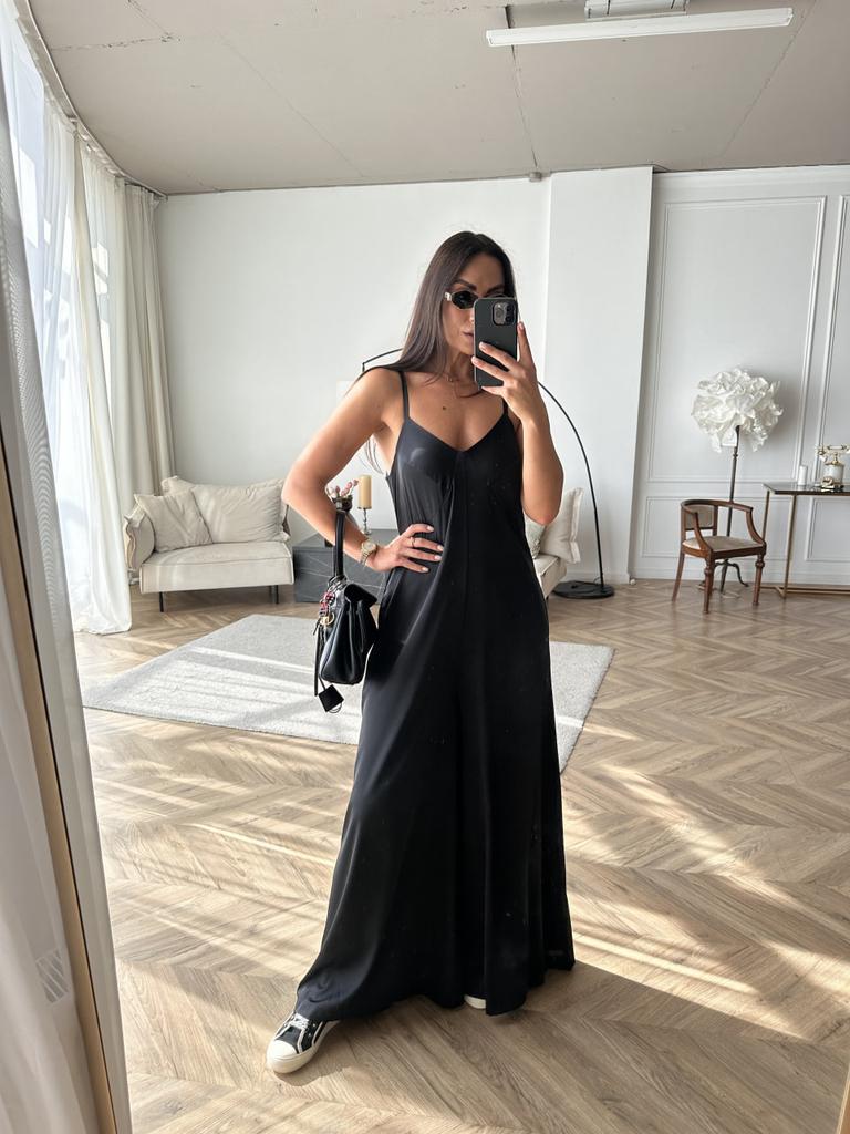 Женский комбинезон PEONY Салинас XL Черный (0108241-48-50:16)