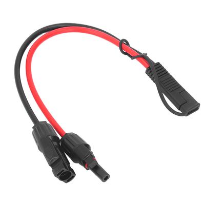 Кабели солнечных панелей Разъемы Адаптер SAE 10AWG 0,35м Кабель солнечной энергии Медный провод для дома на колесах