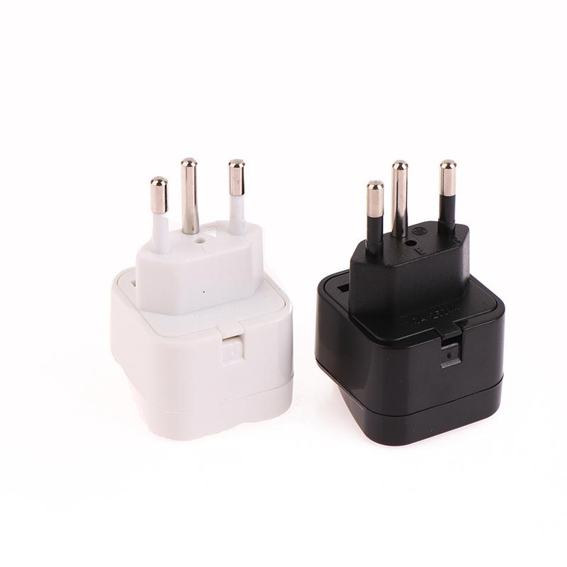 1 шт. Универсальный медный Wd-11A-1 10A 250 В Евро Великобритания Австралия США ЕС в Швейцарию Швейцария 3-контактный адаптер переменного тока для путешествий