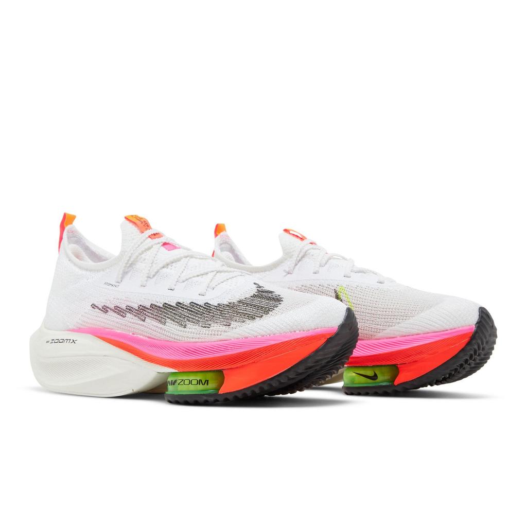 Nike Air Zoom Alphafly NEXT% Flyknit 'Rawdacious' (Unisex) White / Black / Black / Black Running Shoes DJ5455 100
