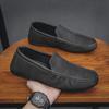Мужские туфли Doudou Slip-On: Летняя низкая, дышащая, модная и модная повседневная обувь 2024 года.