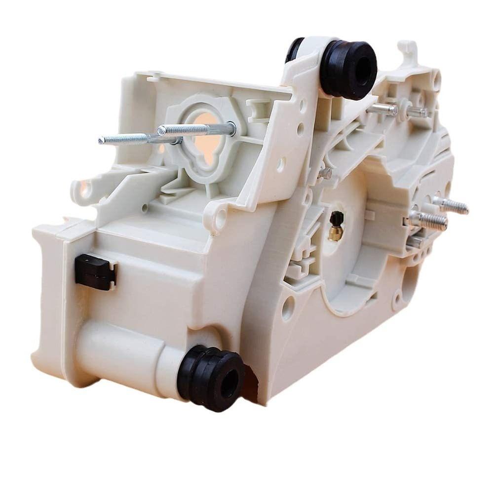 Replacement Crankcase Assembly Compatible with For MS170 and MS180 Chainsaws Plastic Construction White Color 2pcs