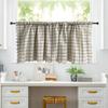 Короткие шторы для окна, кухни, маленькие занавески для гостиной, спальни, украшения дома 45X150 см