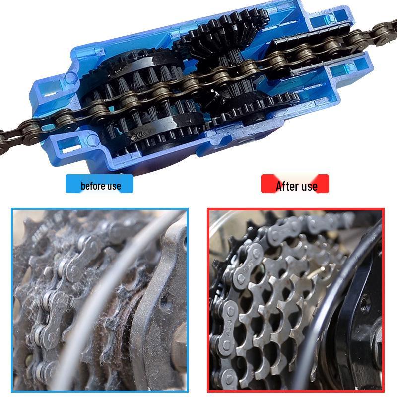 Chain Cleaner Tool for Mountain and Road Bikes