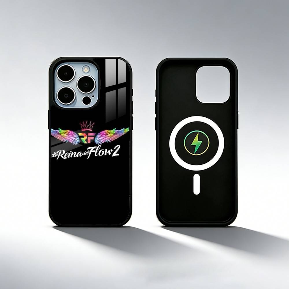 Чехол для телефона «Королева Потока» для iPhone 17, 16, 15, 14, 13, 12, 11 Plus, Pro Max Магнитный для Magsafe Беспроводной Зарядки