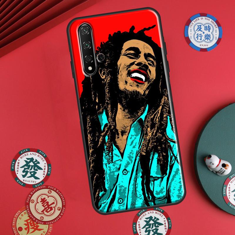 Bob Marley For Huawei P60 Pro P30 P40 Lite Nova Y61 Y91 Y90 Y70 Y60 Y72 12s 12i 11i 7i 8i 9 10 SE Case