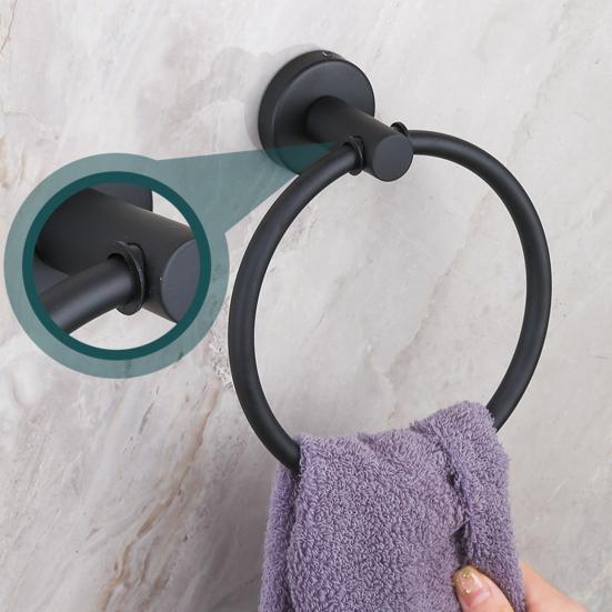 Вешалка для полотенец, набор принадлежностей для ванной комнаты, полированная поверхность, легко моется, устойчив к отпечаткам пальцев, настенный держатель для полотенец и халатов