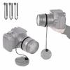 5pcs Prevent Lost Lens Cap Tether Lightweight Secure Clip Portable Lens Cap Leash  DSLR