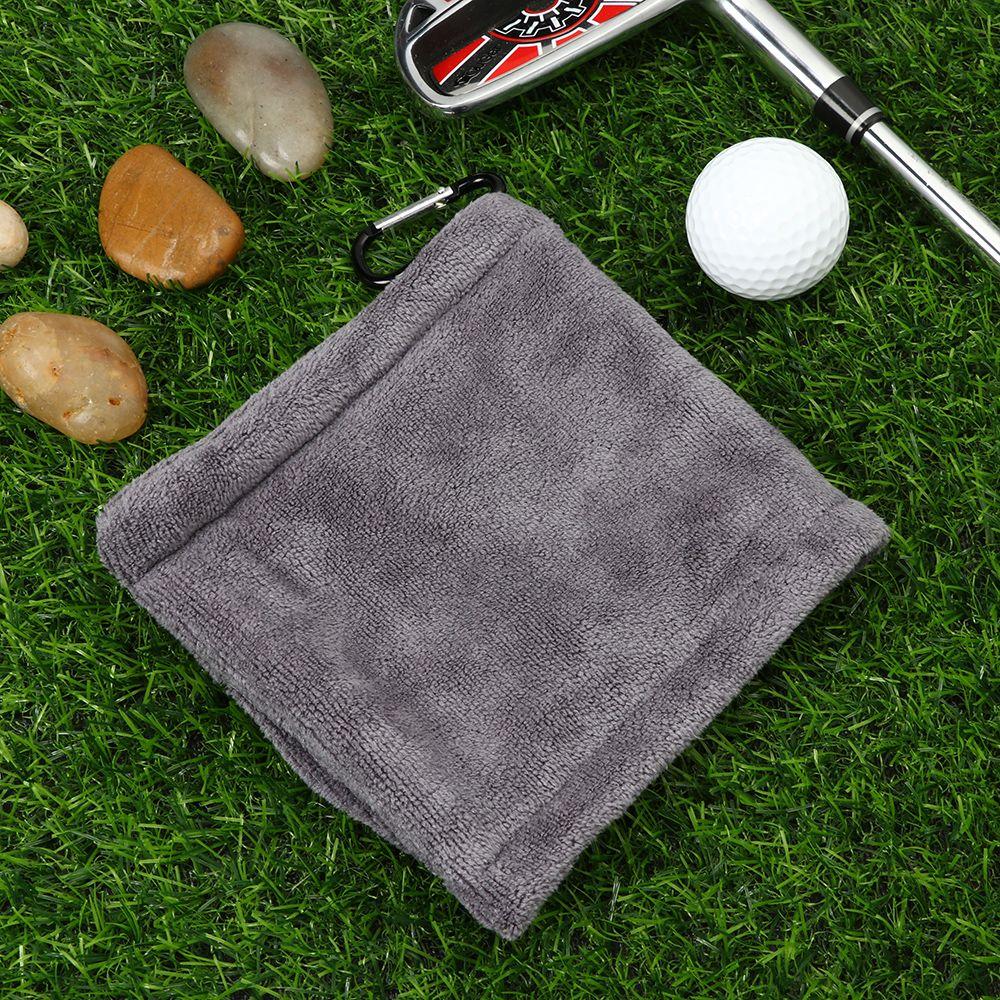 Ball Club Head Wiping Cloth Tool Cleaning Tool Cotton Towel Portable Cleaner Golf Cleaning Kit