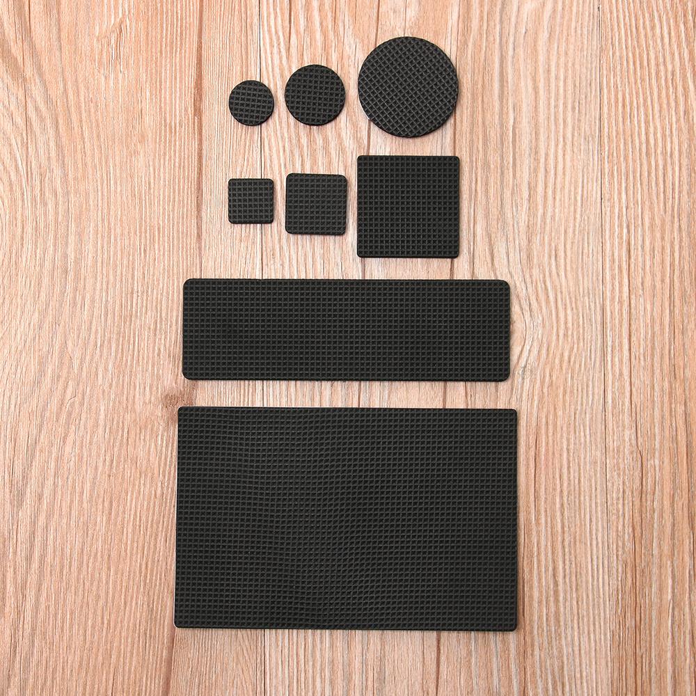 1-24PCS Anti Slip Bumper Damper Furniture Leg Feet Rug Felt Pads Thickening Self Adhesive Mat Chair Table Protector Anti Noisy