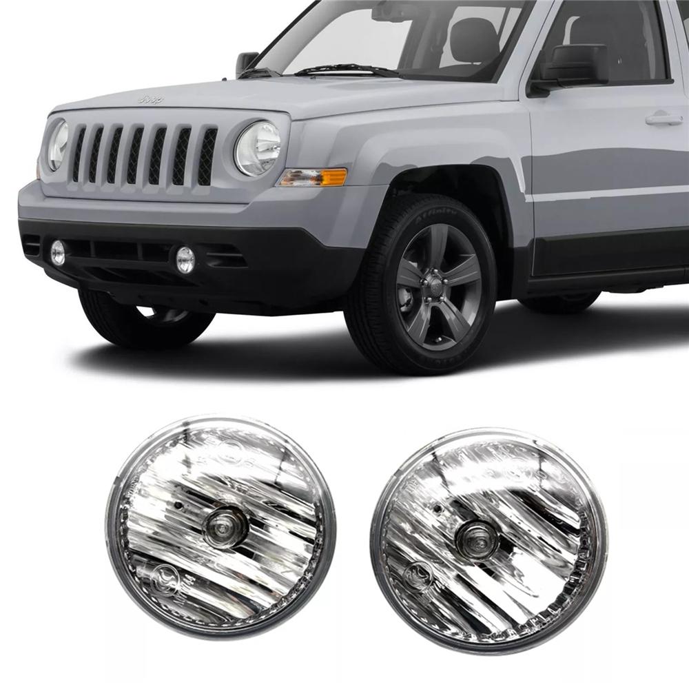 1 пара 12 В левая+правая противотуманные фары для бампера для Jeep Patriot 2011-2017 13461514