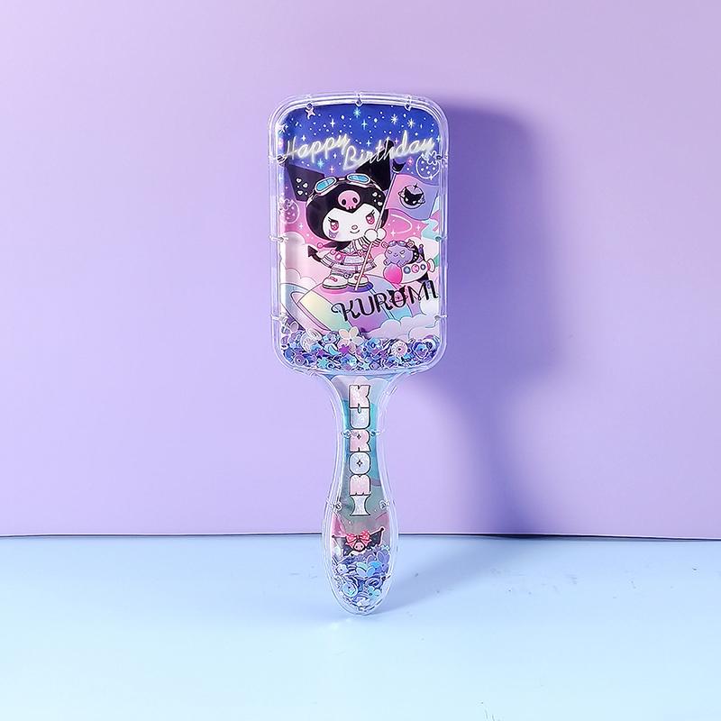 Кавайные расчески Sanrio Kuromi с воздушной подушкой и массажем, My Melody, Cinnamoroll, расческа для волос, парикмахерский инструмент, подарок для девочек