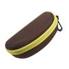 Portable EVA Sunglasses Case Shockproof Sport Glasses Case With Metal Carabiner Travel Zipper Eyeglasses Holder