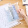 A4/A5/A6 Stationery Bag Transparent Storage Bag Simple File Folder  Students