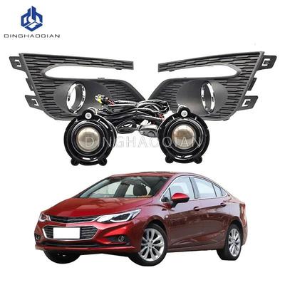 1 комплект Противотуманные фары Фара для Chevrolet Cruze 2016 2017 2018 Крышка противотуманной фары Решетка Ободок Передний бампер Противотуманная фара