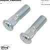2PCS Fits For Civic Accord ight Fit Element Wheel Stud Lug Bolt 90113-SM1-005