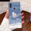 Гелевый чехол для Xiaomi Mi Mix 2s Fundas Защитный Coque Прозрачный Силиконовый Мягкий ТПУ Задняя крышка Милый Кролик Кошка Динозавр Чехол для телефона