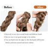 Stretchable Braided Hair Headband Adjustable Handmade Hair Band  Women
