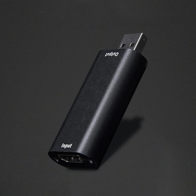 High Resolution to USB2.0 Video Capture Device Supports 4K and 1080P for Live Streaming