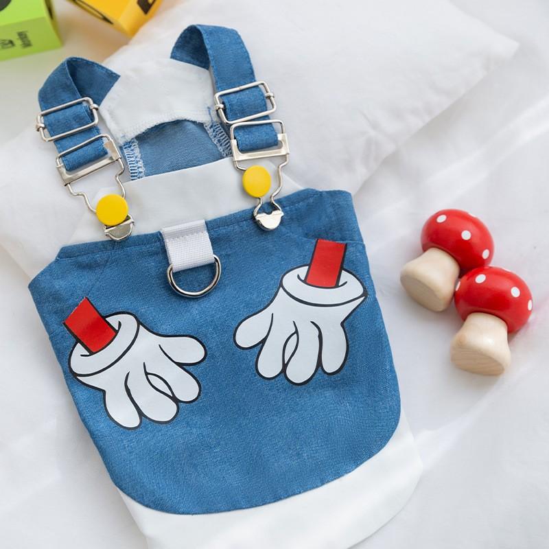 Юбка из газовой ткани «Клубничная принцесса» для собак, тонкое милое платье для маленьких собак, кошек и бишонов, одежда для домашних животных