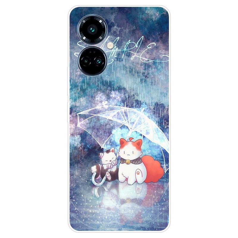 Для Tecno Spark 9 Pro Spark9 Pro чехол Мягкая силиконовая задняя крышка Чехол для телефона с рисунком из мультфильма Разнообразие