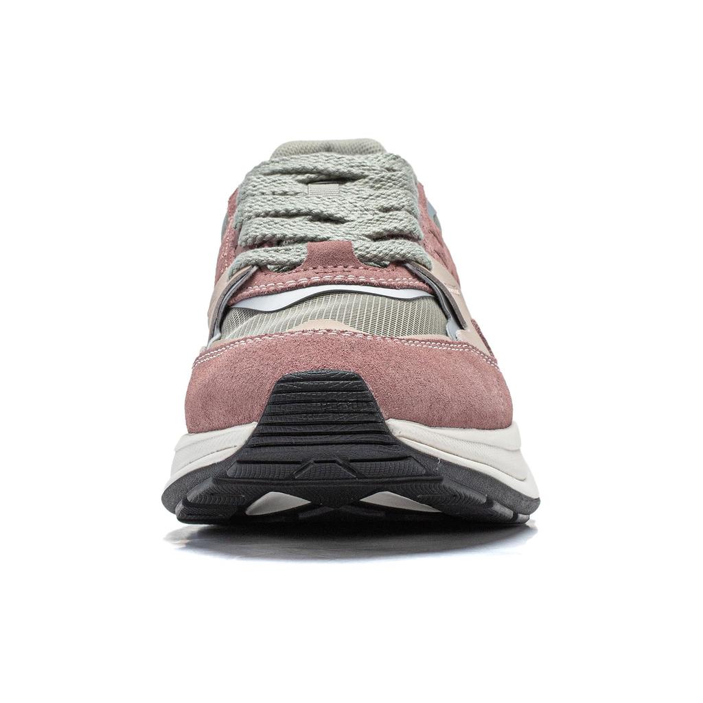 Новые повседневные кроссовки LINING 001 Innocence V2 Мужские Низкий верх Красная ветка/Земляной морозно-серый/Туманный абрикосовый AGCU061-3