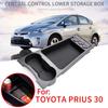 For Toyota Prius 30 XW30 2010 2011 2012-2015 Under Center Console Storage Box Interior Organizer Tray Auto Accessories