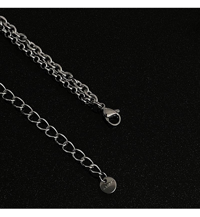 Нишевый дизайн, персонализированное ожерелье с кисточками в виде цветка виноградной лозы, женская легкая роскошь, ощущение высокого класса, вставка на шею в виде холодного ветра, цепочка с замком из кости