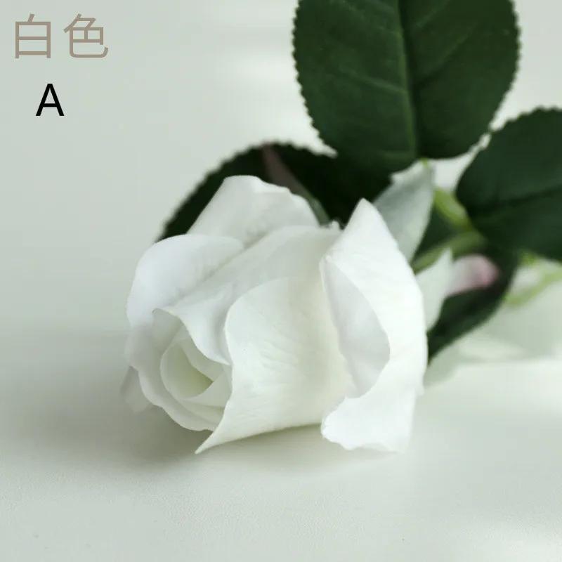 Имитация Увлажняющая Роза Одноручная Валяная Домашнее Украшение Искусственный Цветок Имитация