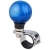 Lunsom Steering Wheel Knob Power Steering Wheel Rotation Turn Aid Helper Ball for Cars and Blue Spinner, Knob, SUVs,