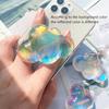 3D облако с гравировкой Лазерный держатель-грипток для телефона Корея INS Эстетичный Противоскользящая выдвижная подставка для телефона для ежедневных поездок