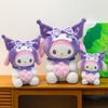 Melody Kuromi Plush Toy With Soft Rabbit Fur For Kids And Collectors