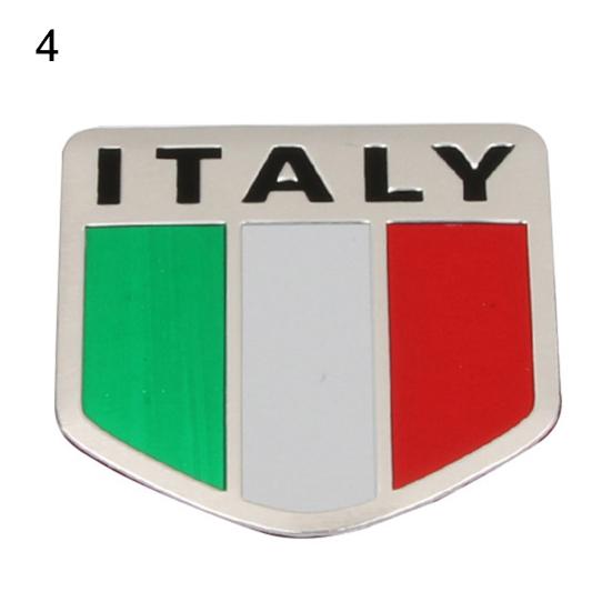 3D National Flag Body Bumper Car Auto Emblem Window Badge Decor Decals Sticker