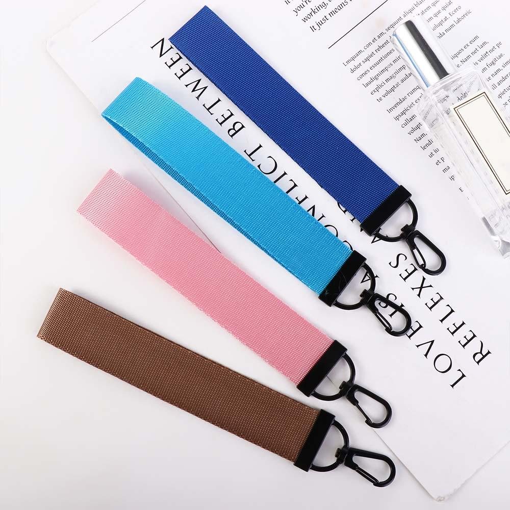Wallet Ribbon Car Keyring Keychain Lanyard Ribbon Rope Keychain Neck Strap Lanyard Phone Straps