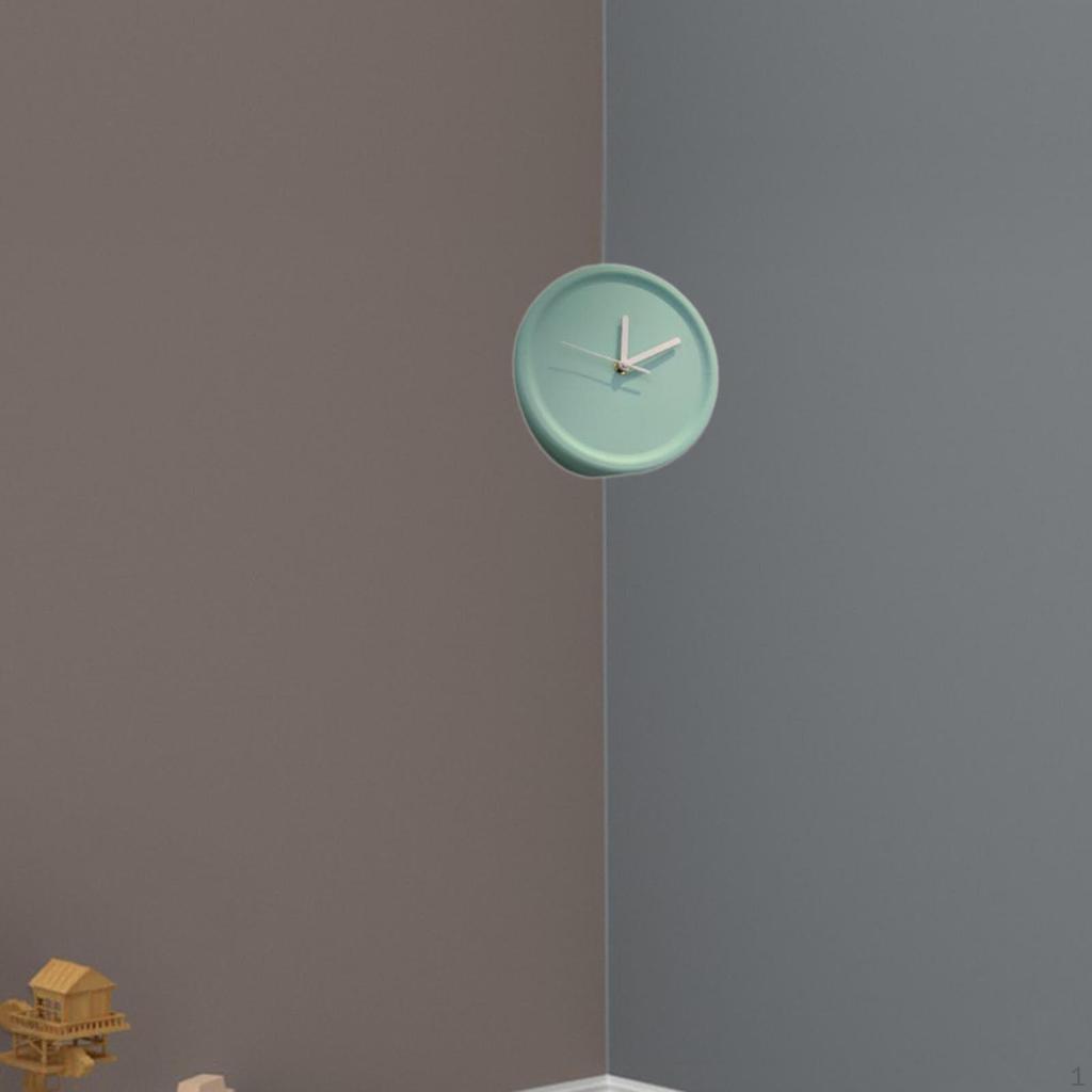 Внутренние угловые настенные часы, декоративное художественное украшение для столовой общежития