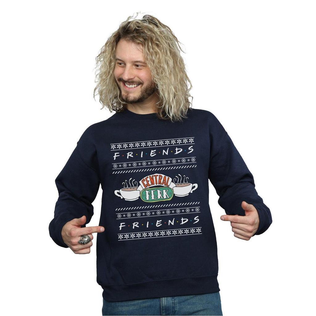 Friends Мужская толстовка Fair Isle Central Perk