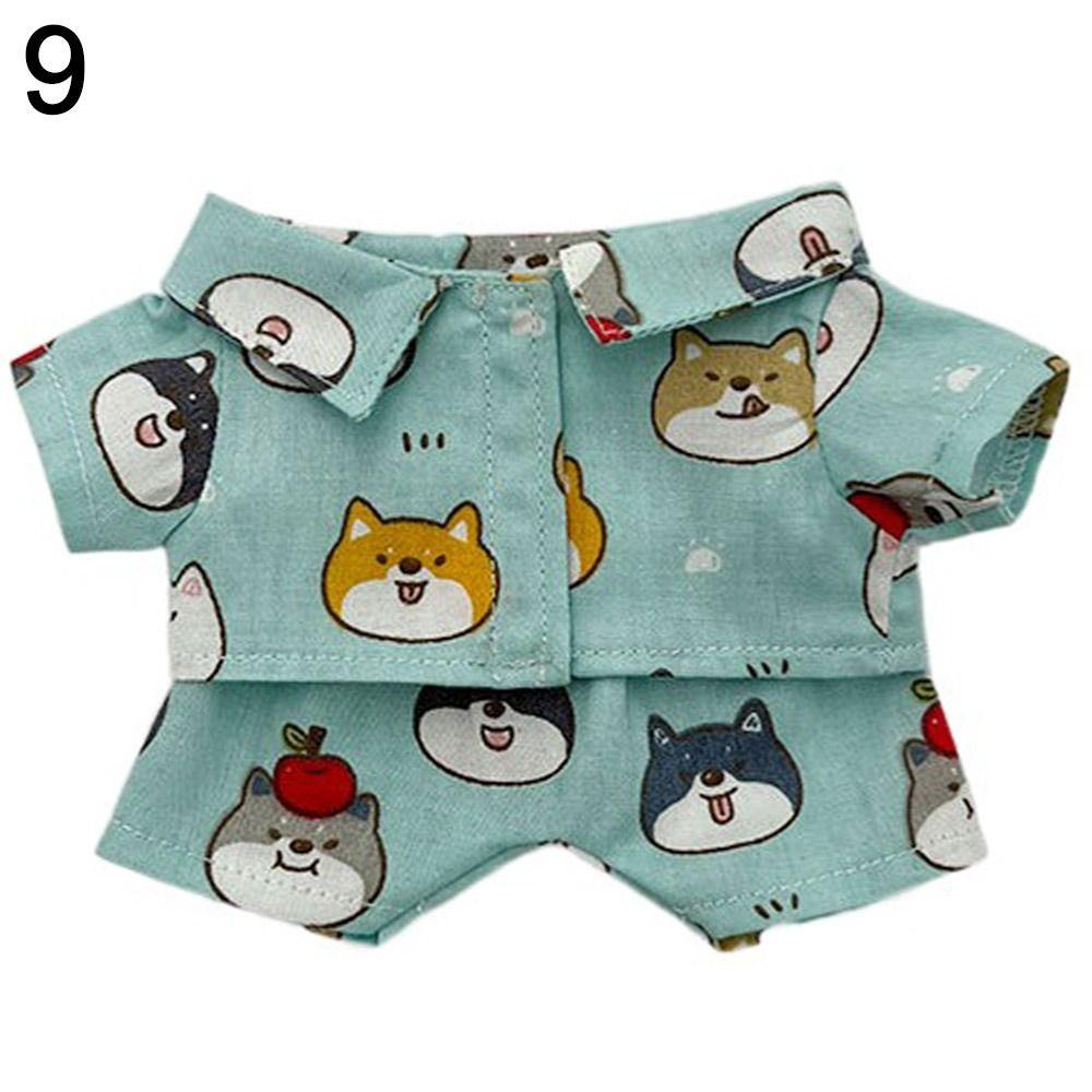 Outfit Cotton Stuffed Mini Clothes Doll Shirt 20cm Doll Clothes Doll Undercoat Firut Sleep Clothes