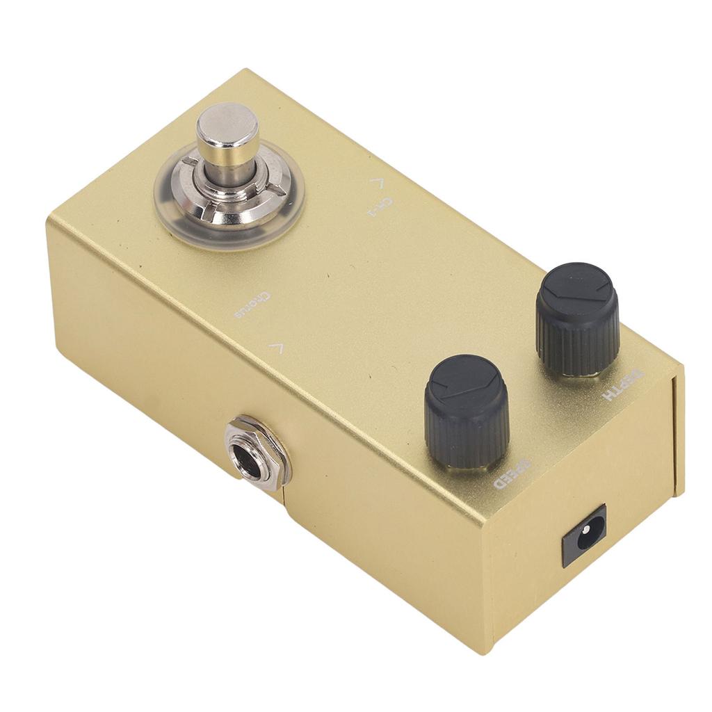 Ч?1 педаль эффекта хоруса с ручками скорости и глубины выходного сигнала, интерфейс 6,35 мм, предустановленная хорус-гитара