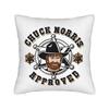 Remember Chuck Norris Throw Pillow Cover Polyester Decorative Pillow   Creative Pillowcase