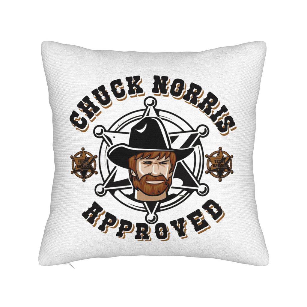 Remember Chuck Norris Throw Pillow Cover Polyester Decorative Pillow Creative Pillowcase