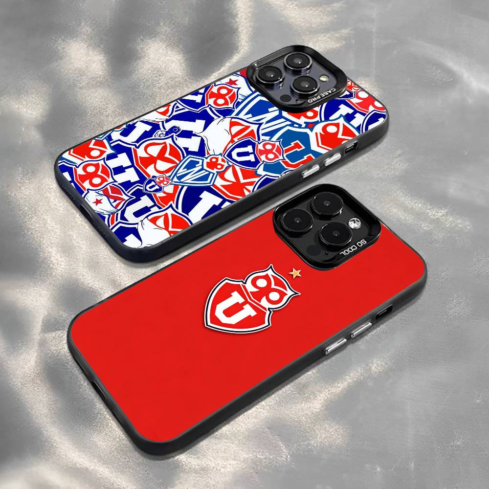 U de Chile Phone Case For iPhone 17,16,15,14,13,12,11 Plus,Pro Max,XS,Colorful Silver Phone case Funda Cover