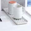White Double Layer For Kitchen Sink Plates Rack Dish Drying Rack Kitchen Organizer Fruit Tray