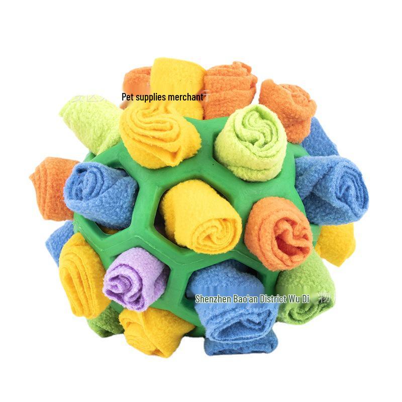 Питомец Нюхай и Играй: Скрытый корм резиновый мяч игрушка для собак