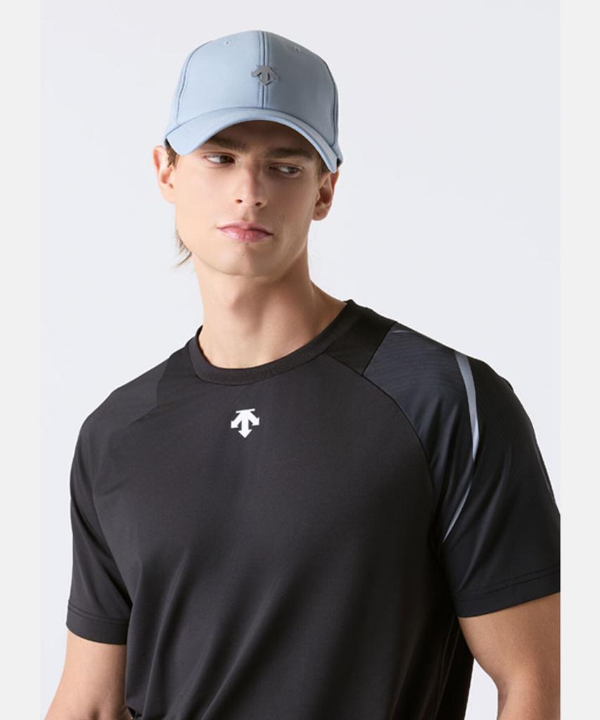 Кепка DESCENTE Training Tough из прочной ткани, серая, Sr123Tcp10