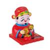 Cartoon Solar Swinging God of Wealth Creative Auto Interior Decoration  Car Gadgets