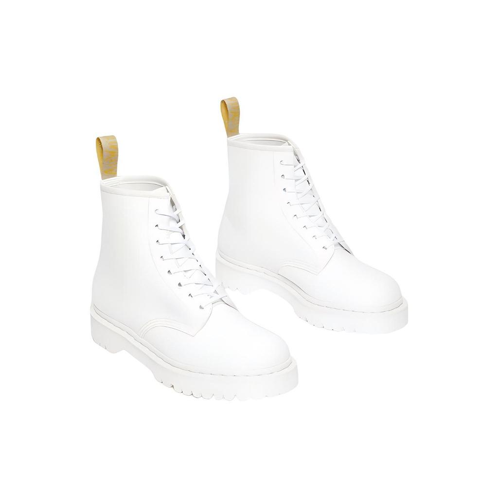 Dr. Martens 1460 Comfortable Thick Sole Ankle Boots Unisex Boots White 27357113