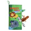 Animals Tail Kids Cloth Book Sound Paper Baby Early Learning Toy  Learning Cognize